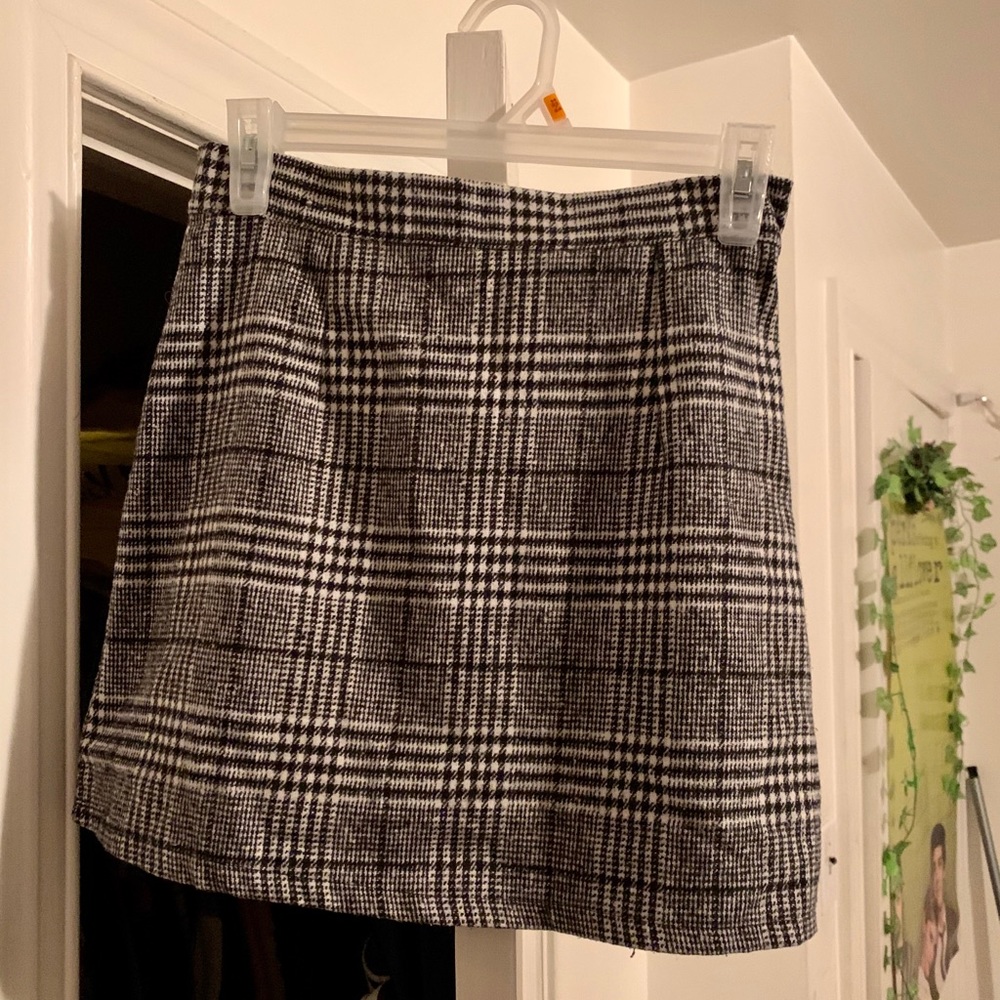 Plaid skirt